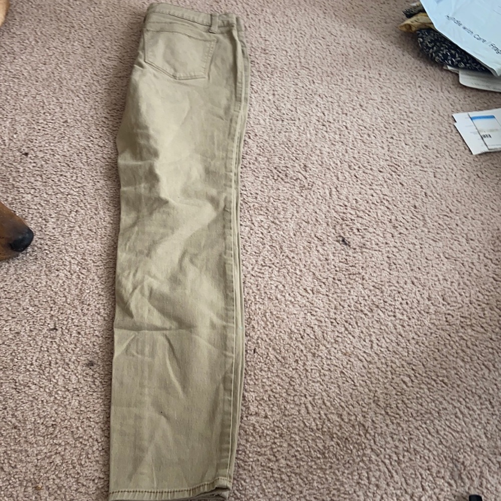 Khaki jean, size 9